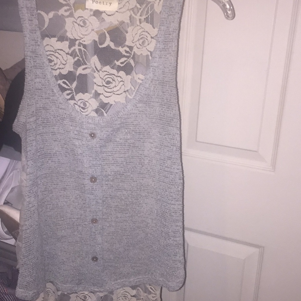 Baby blue top